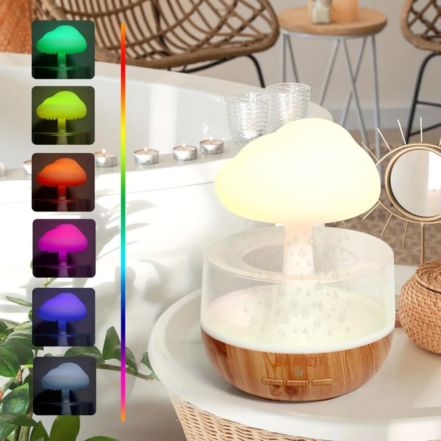 Humidificador de lluvia